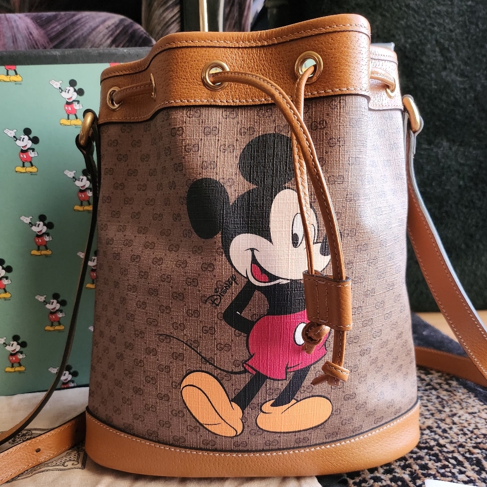 Gucci x Disney Mickey Bucket Bag - Picture 5 of 12